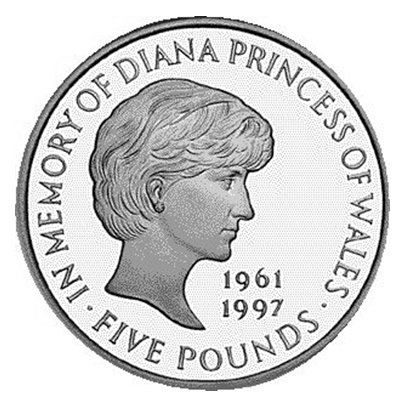 1999 £5 - Diana Memorial